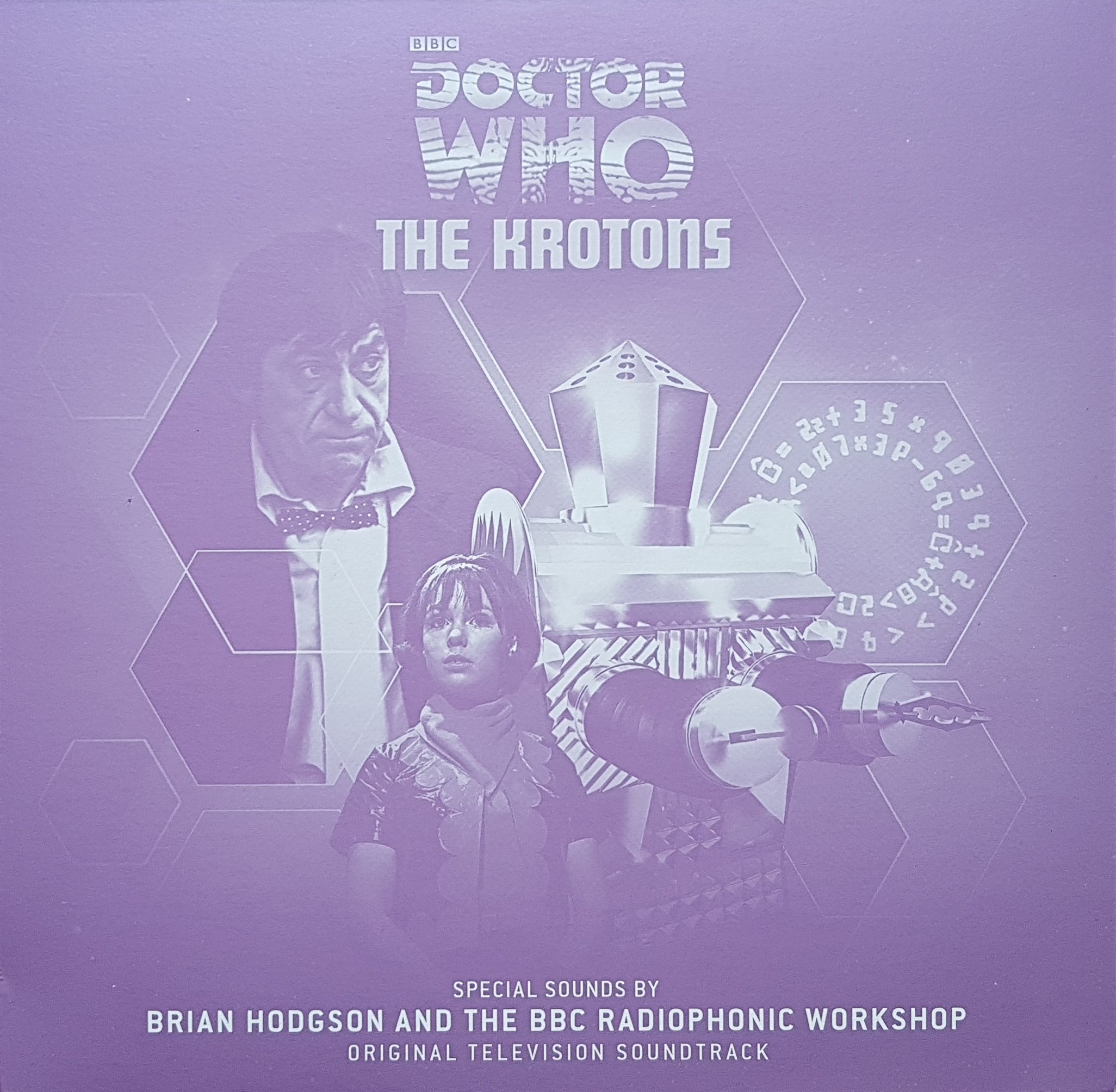 Picture of SILLP 1371 Doctor Who - The Krotons by artist Brian Hodgson from the BBC records and Tapes library